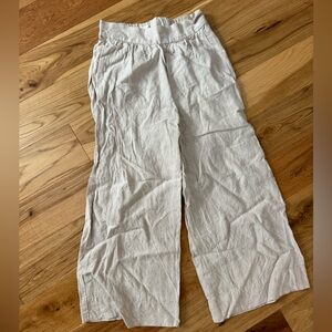 Lou and Grey Pull On Linen Pants